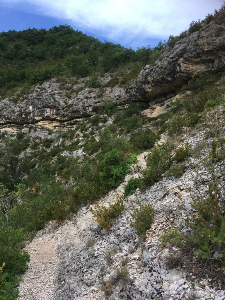 Gorges de la Méouge, Hautes-Alpes passage aérien